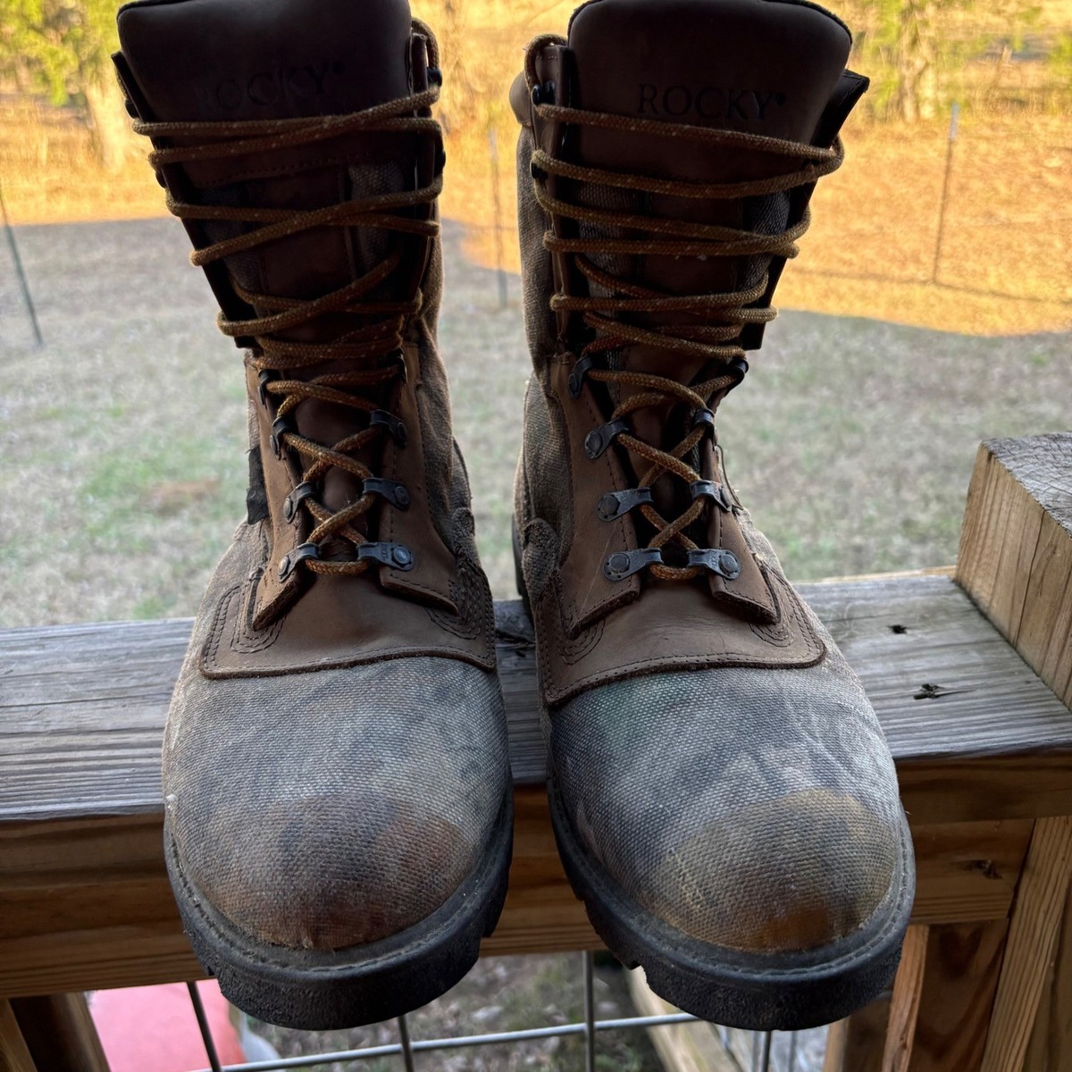 Rocky BobCat Series 600 gram Thinsulate Insulated‎ Camo GoreTex Boots Mens 13 W ROCKY 13 US Hunting Footwear for sale | eBay main image 2