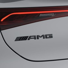 Mercedes Benz AMG Emblem Logo Heck Heckklappe Aufkleber Glänzend Schwarz NEU Mercedes Benz AMG Emblem Logo Heck Heckklappe Aufkleber Glänzend Schwarz NEU