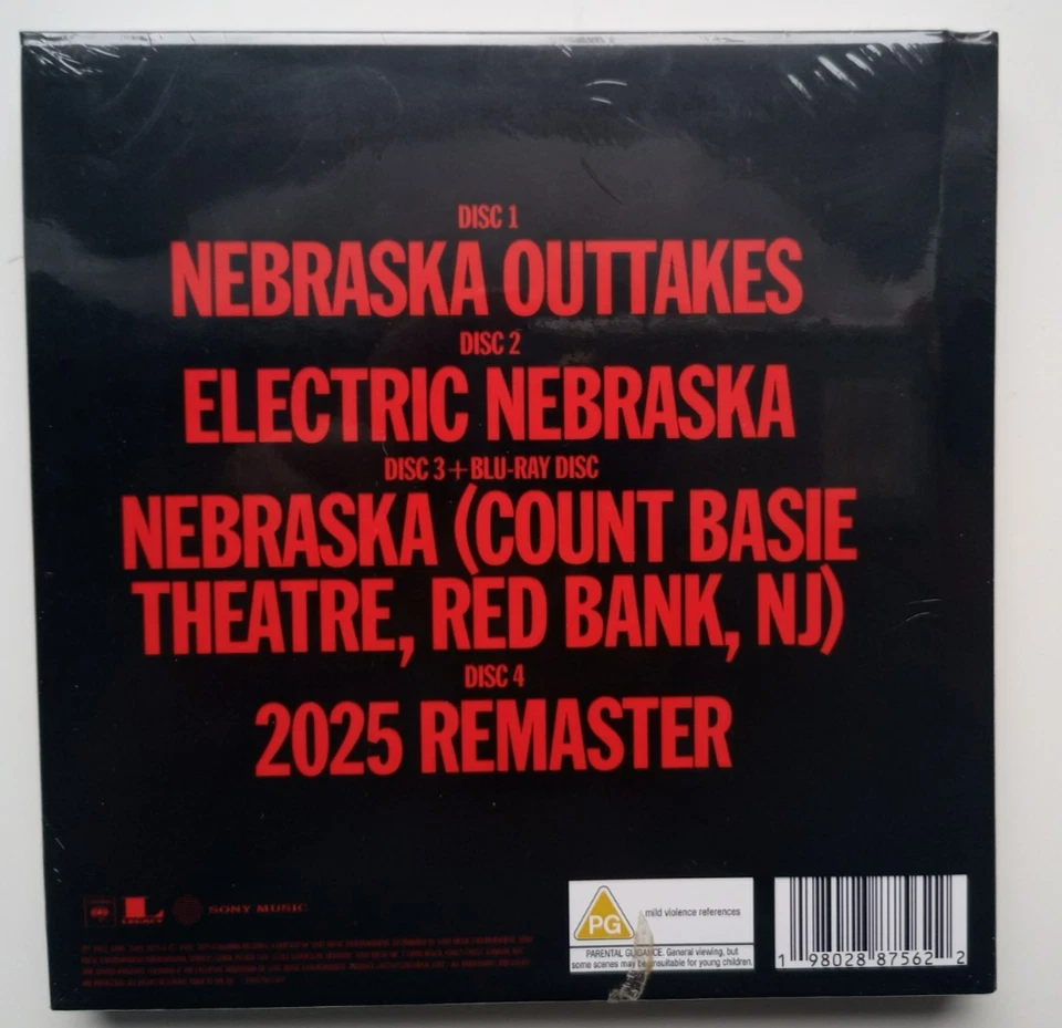 Bruce Springsteen - Nebraska ’82: Expanded Edition (Boxset) 5 CD inkl. Blu Ray - Bild 2 von 3