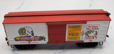 HO Scale Ringling Brothers Circus 3 Limited White and Red Box Car