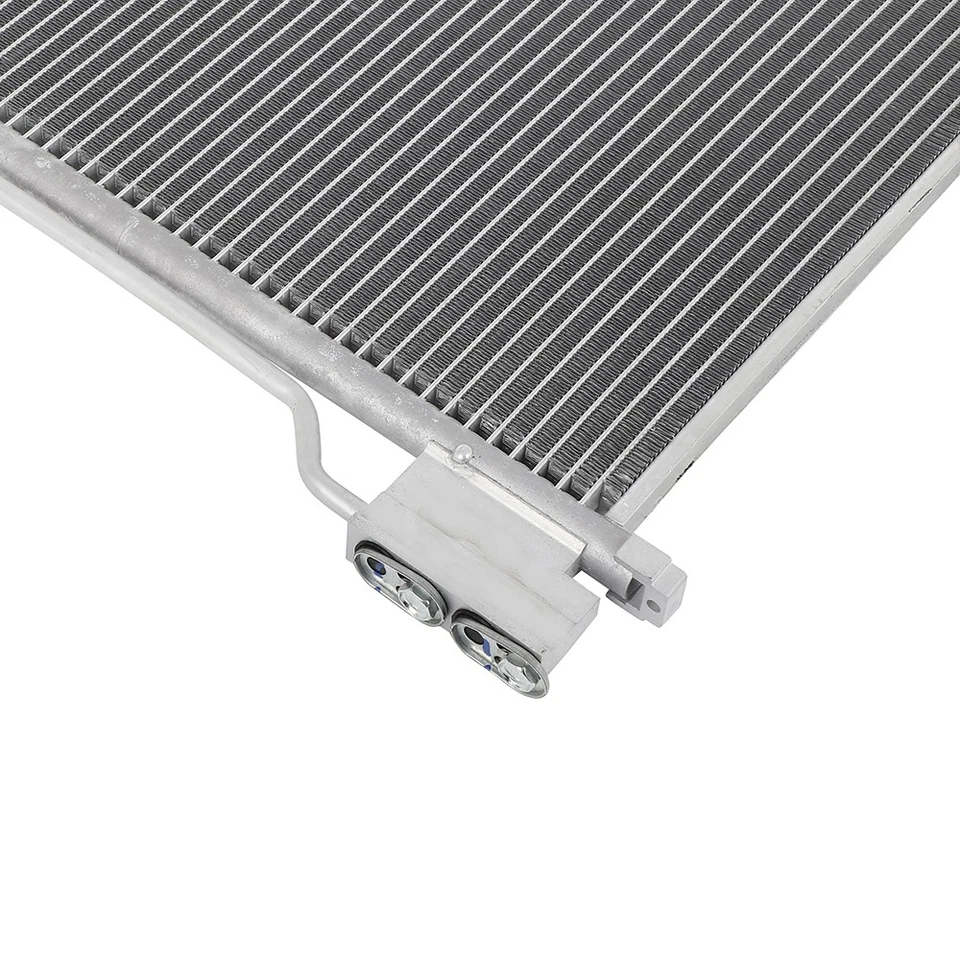 Aluminum AC Condenser & AC Compressor Cooling Kit For 2000 2001 Ford Excursion Foto 4 de 4