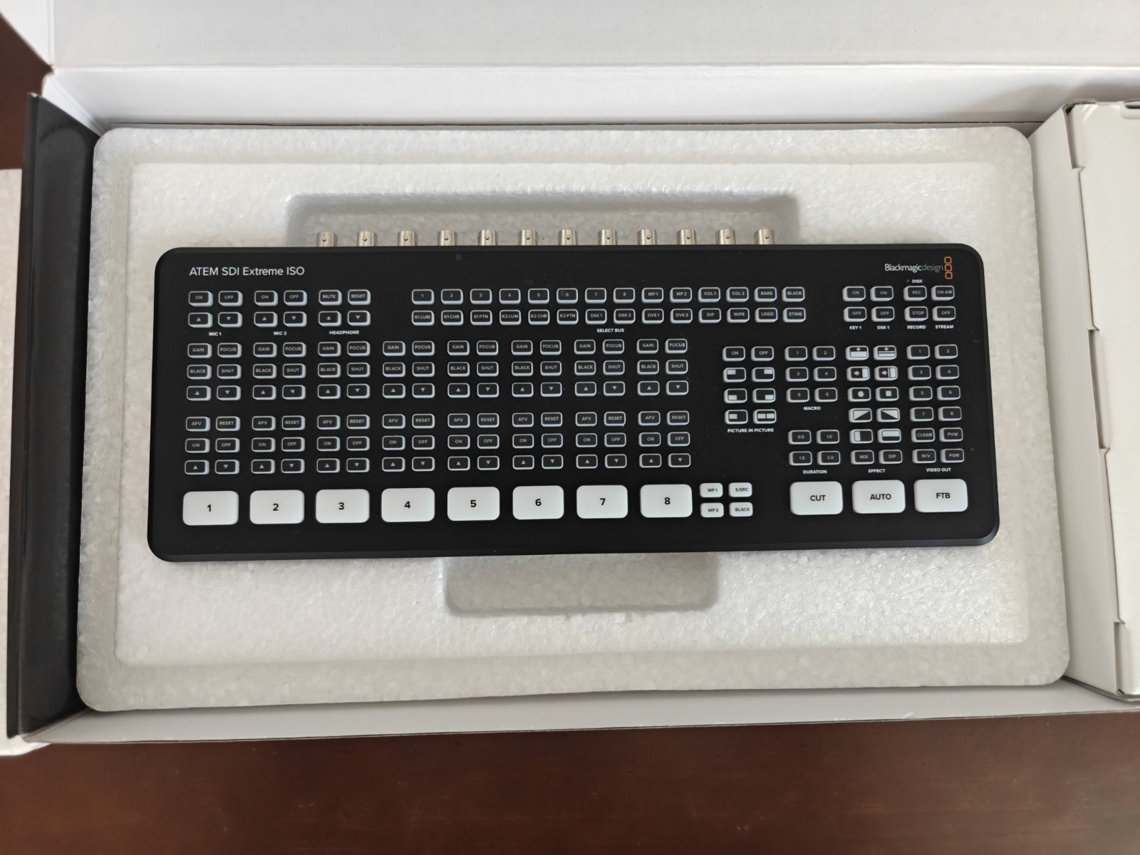 ATEM SDI Extreme ISO Recorder 8 SDI Input Ports, Hard Drive ISO Recording