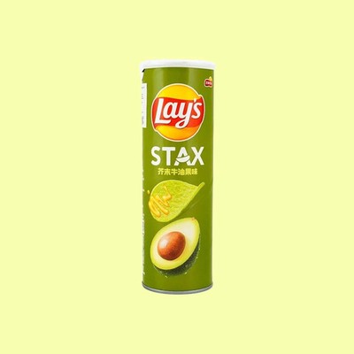 Lay's Stax Mustard Advocado 90g (China) Exotic Snacks