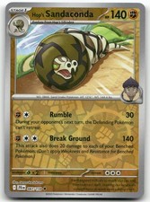 Hop's Sandaconda #87/159 (Reverse Holo) (NM) SV09: Journey Together JTG Pokemon