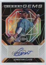 2021 Panini Elite Extra Edition Hidden Gems Black Jonatan Clase #HG-JC Auto 0p10