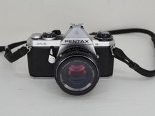 PENTAX ME ASAHI Camera SLR Film Comes W/ SMC Pentax-M 1:2 50mm Lens No Lense cap