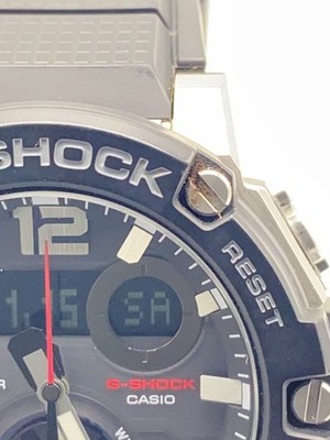 CASIO G-SHOCK GST-B300-1AJF G-STEEL Solar Bluetooth Carbon Core