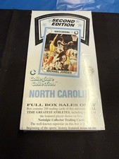 Michael Jordan UNC Collegiate Collection Second Edition Sealed Box 288 Cards