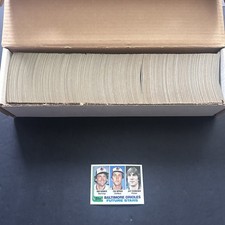 1982 Topps Baseball Complete Set (792) Cal Ripken Jr RC Rookie Card Near Mint