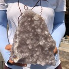 4.6LB Natural fluorite quartz crystal Cluster mineral specimen Healing — photo 3