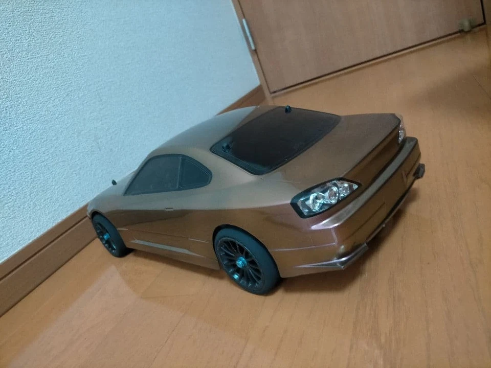 Tamiya S15 Silvia Body Only 1/10 Scale Unrun RC Model PS47 Pink Gold Finish - Image 4 of 4