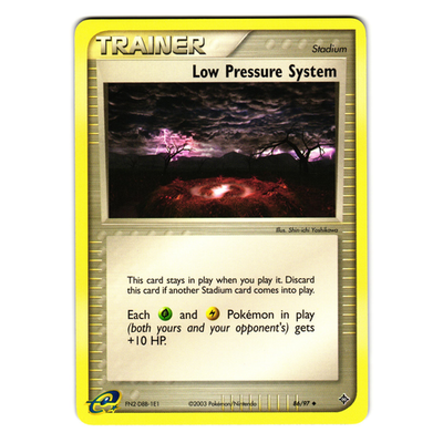 #ad LOW PRESSURE SYSTEM 86 97 EX DRAGON POKEMON TCG $4.46