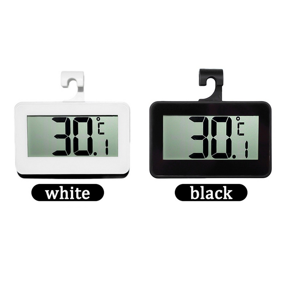 Digital LCD Refrigerator Thermometer With Adjustable Stand For Fridge Freezer