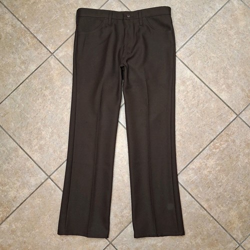 Wrangler Wrancher Dress Pants Mens 35x30 Western Cowboy Church Disco Lot Of 2 - Picture 2 of 23