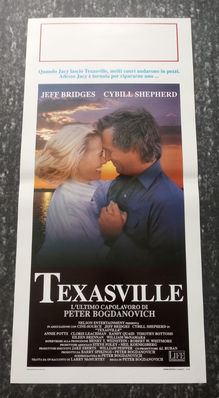 Locandina originale film Texasville (1990) - Regia di Peter Bogdanovich