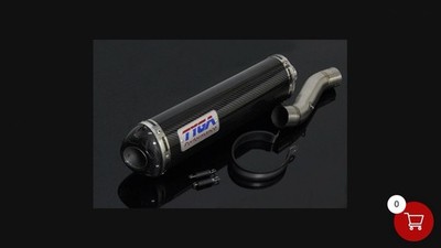 Honda CBR500 Tyga Performance Carbon Fiber Slip On Exhaust
