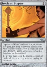 1x Isochron Scepter - Foil Moderate Play MTG Magic - Kid Icarus -
