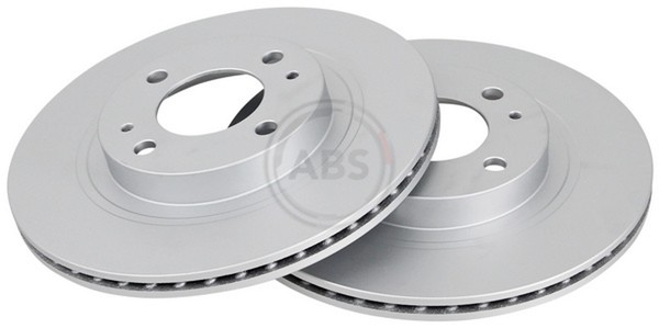 2X A.B.S. Bremsscheibe 18289 FüR Zero Peugeot CitroËN Mitsubishi ION Electric-image