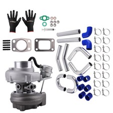 EU Turbo Kit Including GT2871 T25 Turbolader & 18 inch 6061 aluminum Piping Pipe