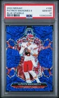 2024 Panini Mosaic Patrick Mahomes II Blue Sparkle Prizm #106 /96 PSA 10 Chiefs