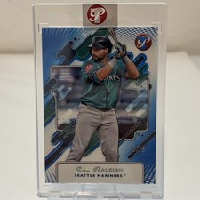2025 Topps Pristine Cal Raleigh #234 Pristine Blue Refractor /75