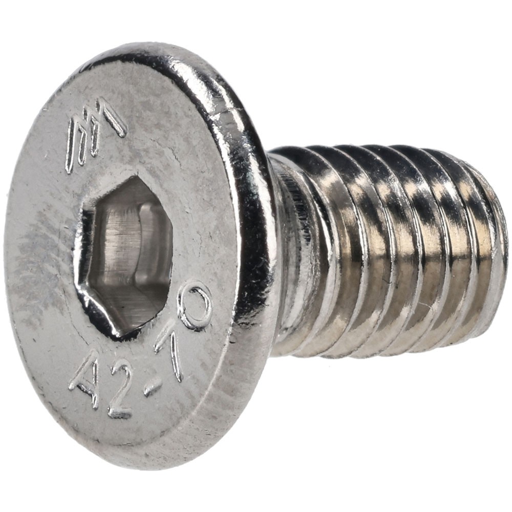 R-TECH M5 X 10 Hex Socket Countersunk Screws A2 ST/ST - Pack Of 100