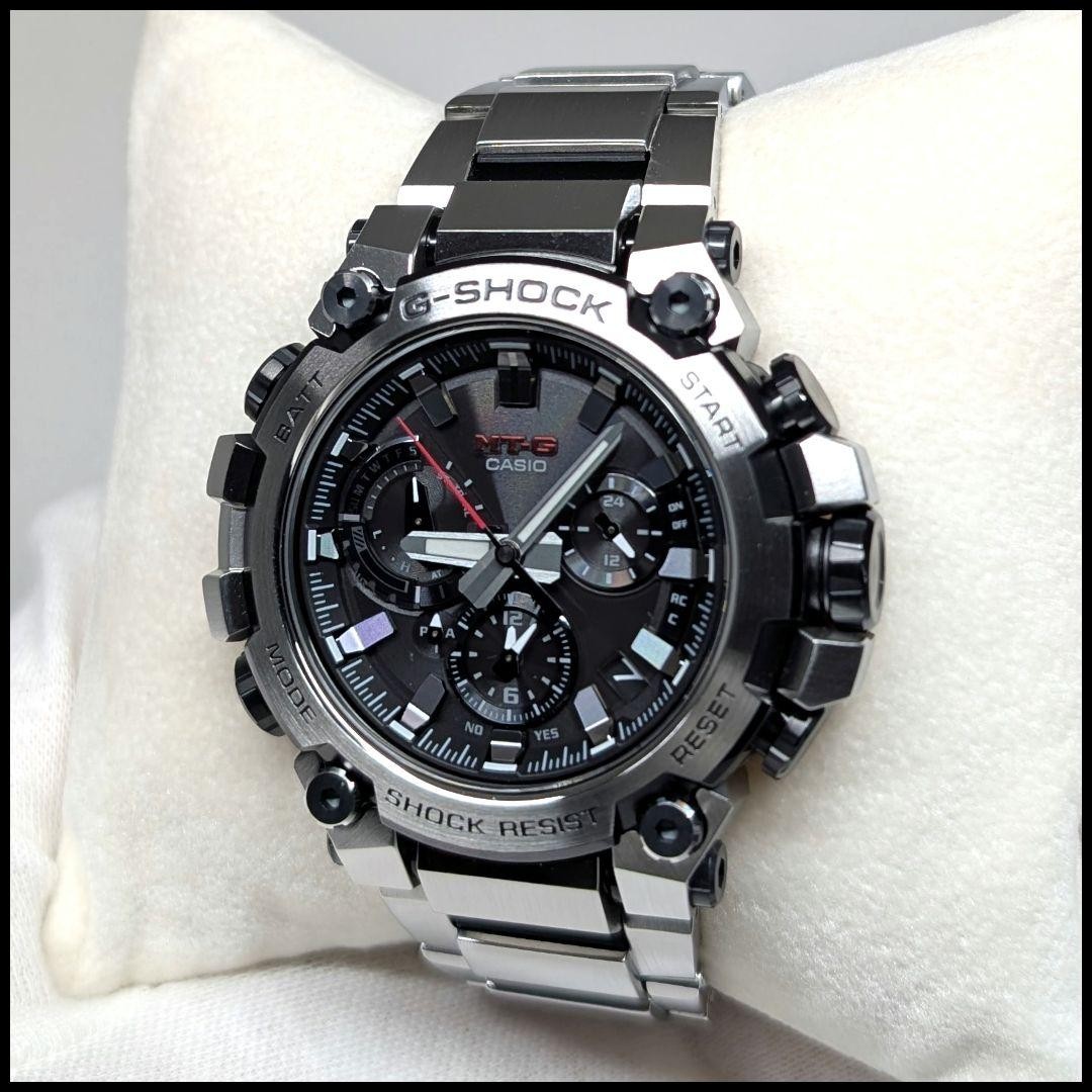 CASIO G-SHOCK MTG-B3000D-1AJF Silver Bluetooth Solar Men's Watch with Box