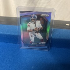 2025 Panini Prizm Russell Wilson #202 Silver Halo Prizm