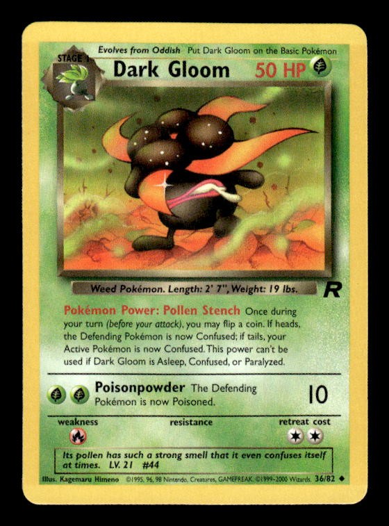 Dark Gloom Team Rocket #36/82