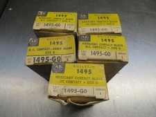 Allen Bradley 1495-G0 Auxiliary Contact Lot of 5!