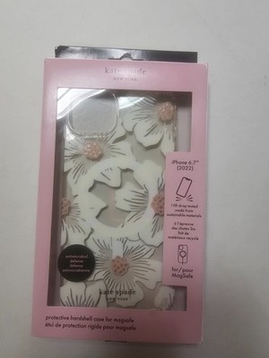 Kate Spade Hardshell Case for MagSafe for Apple iPhone 14 Plus -Hollyhock