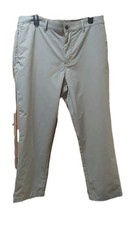 Banana Republic Motion Tech Hybrid Pant Men  s 36 Zip Pocket Lightweight Khaki