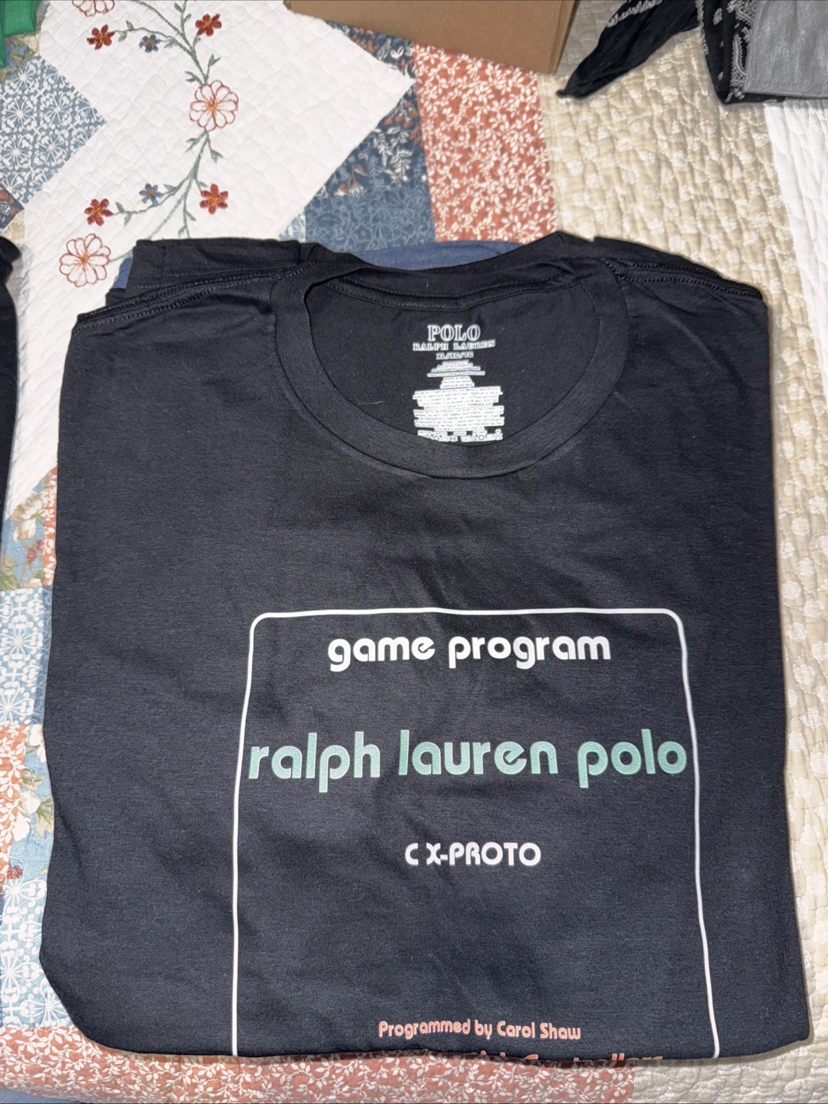 Atari 2600 Ralph Lauren Polo Celebrating Women Carol Shaw Edition Spirit Week XL