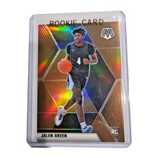 2021 Panini Chronicles Mosaic Draft Picks Jalen Green Bronze 