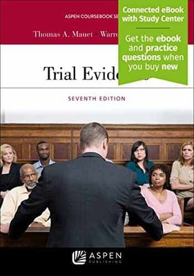 Trial Evidence (Aspen Coursebook) - Paperback, by Mauet Thomas A.; - Good