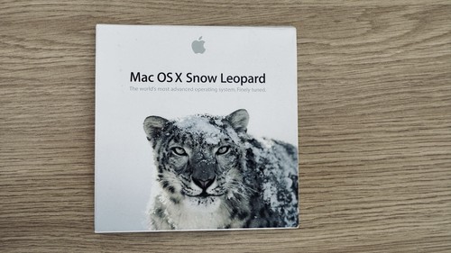 Apple Mac OS X 10.6 Snow Leopard Install DVD In Box - Complete Set - Picture 4 of 5