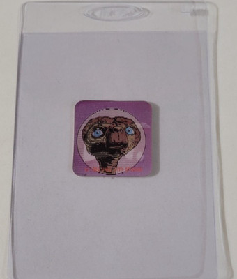 1982 E.T. Extra Terrestrial REESES PIECES Moon FLICKER LENTICULAR Prize CARD NM