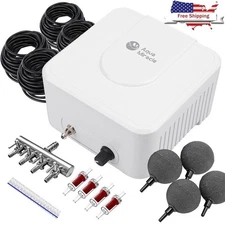 All-in-One Koi Pond Aerator for Outdoor Ponds up to 3000 Gallons Pond Air Pump