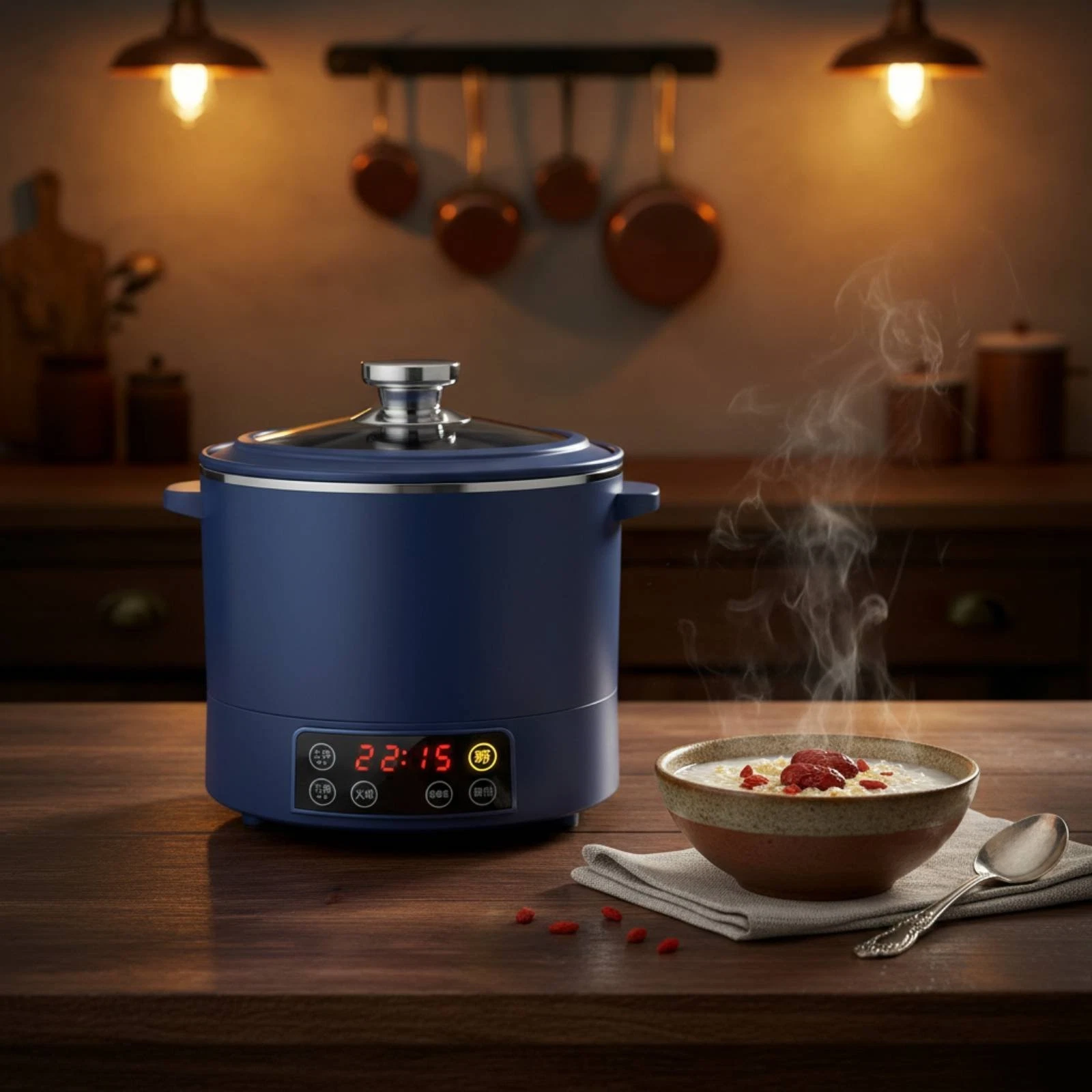 Low Sugar Rice Cooker Multi-Functional Kitchen Appliance Digital Control
Opens in a new window or ta