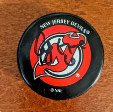 Andy Greene SIGNED Autographed Official NHL NJ Devils Puck - Devils Islanders