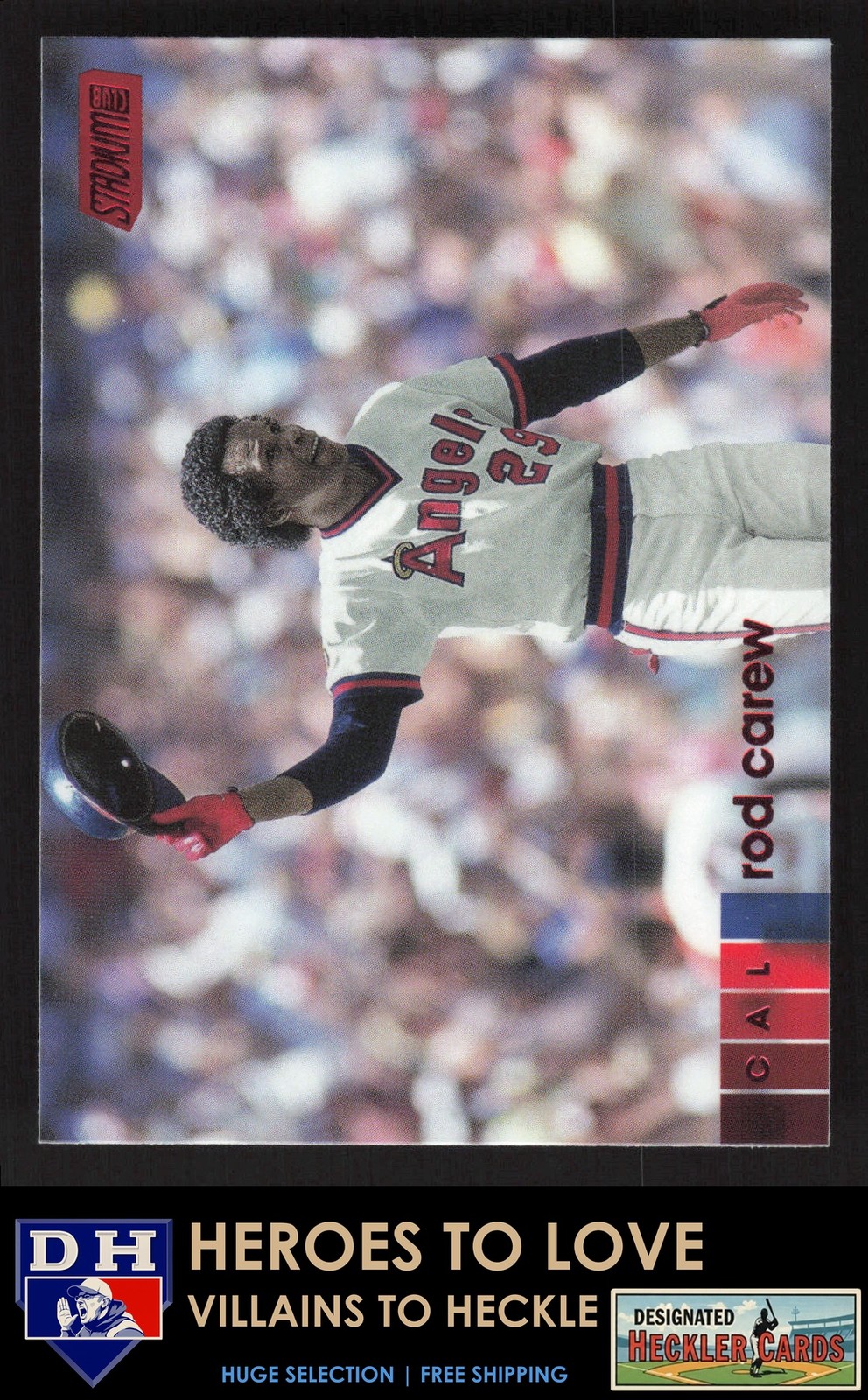 2020 Stadium Club Red Foil Rod Carew #150 California Angels