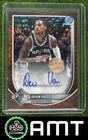 Devin Vassell Auto 2025-26 Bowman 25/25 Chrome Reptilian Orange Refractor Spurs