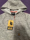 NWT Carhartt Baby Zip-Front Hooded Gray Coveralls Long Sleeve Size 0-3 Months — photo 2