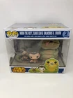 Funko POP! Jabba the Hutt, Slave Leia & Salacious B. Crumb Supersized NOT MINT