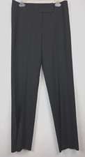Elie Tahari Dress Pants Womens 10 Black Wool Office Career Professional Read