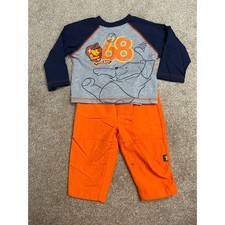 Winnie The Pooh Vintage 90s Y2K Disney Store Long Sleeve And Pant Set 12 Months