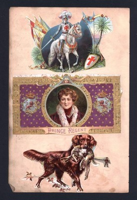 c1890 - Scrapbook Page - Both Sides - Rare Cigar Labels #4