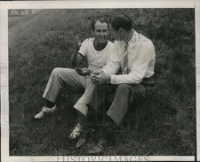 1939 Press Photo Paul Runyan, Byron Nelson at PGA Championship in NY - net11632