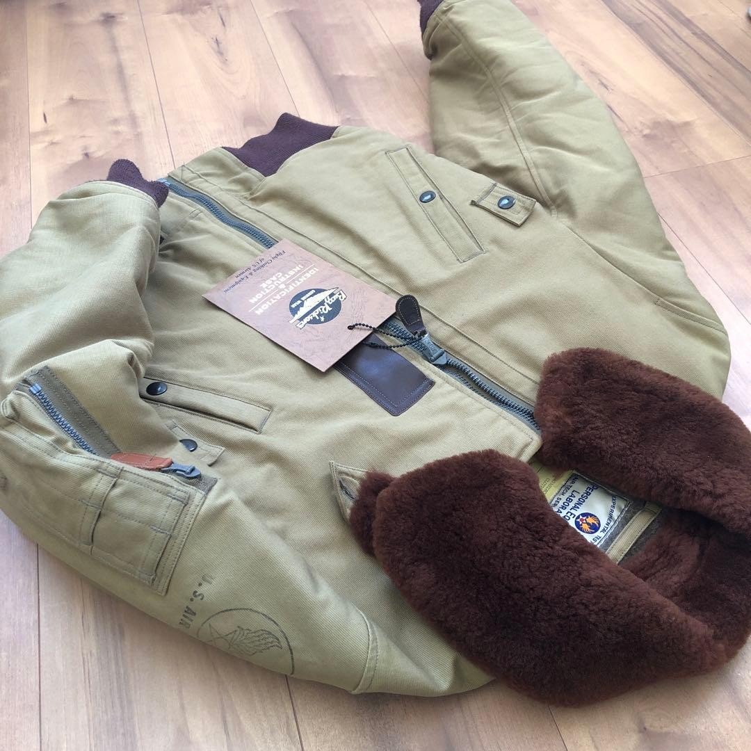 Buzz Rickson's B-15B Test Sample Jacket Wine Red … - image 3