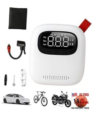 #ad Mini Air Pump 150 PSI Portable Tire Inflator with Digital Pressure 4500mAh $44.52